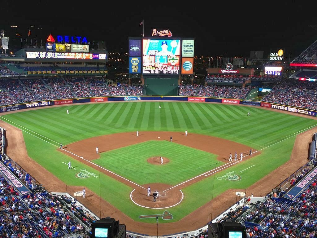 1024x768 Suntrust Park Computer Wallpaper