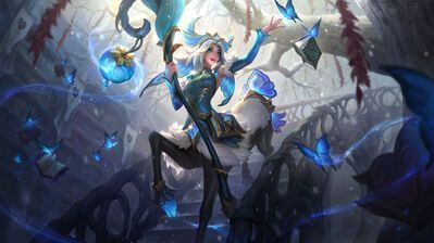 399x224 Faerie Court Lillia Skin LoL Splash Art