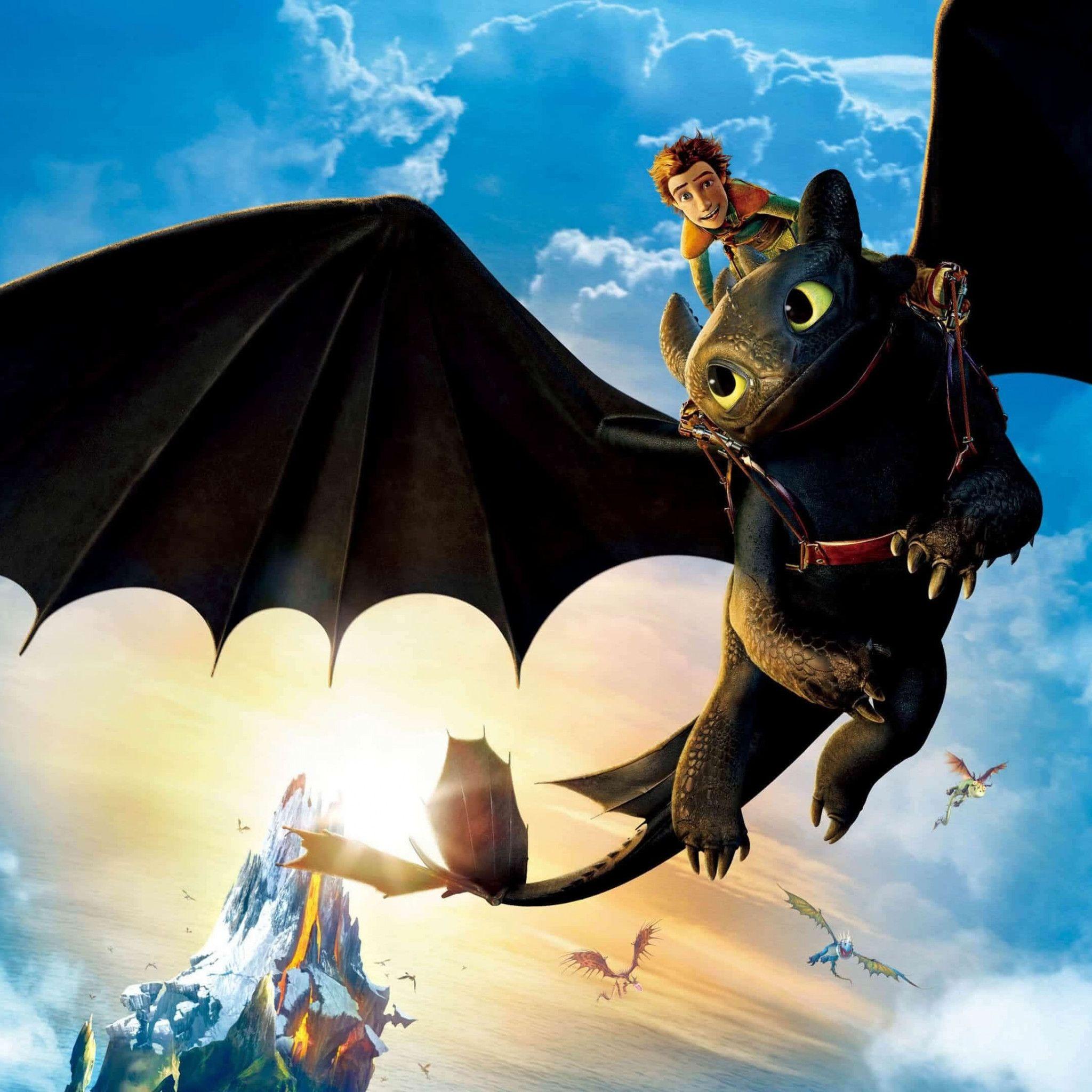 2048x2048 Download wallpaper: How to Train Your Dragon: The Hidden World