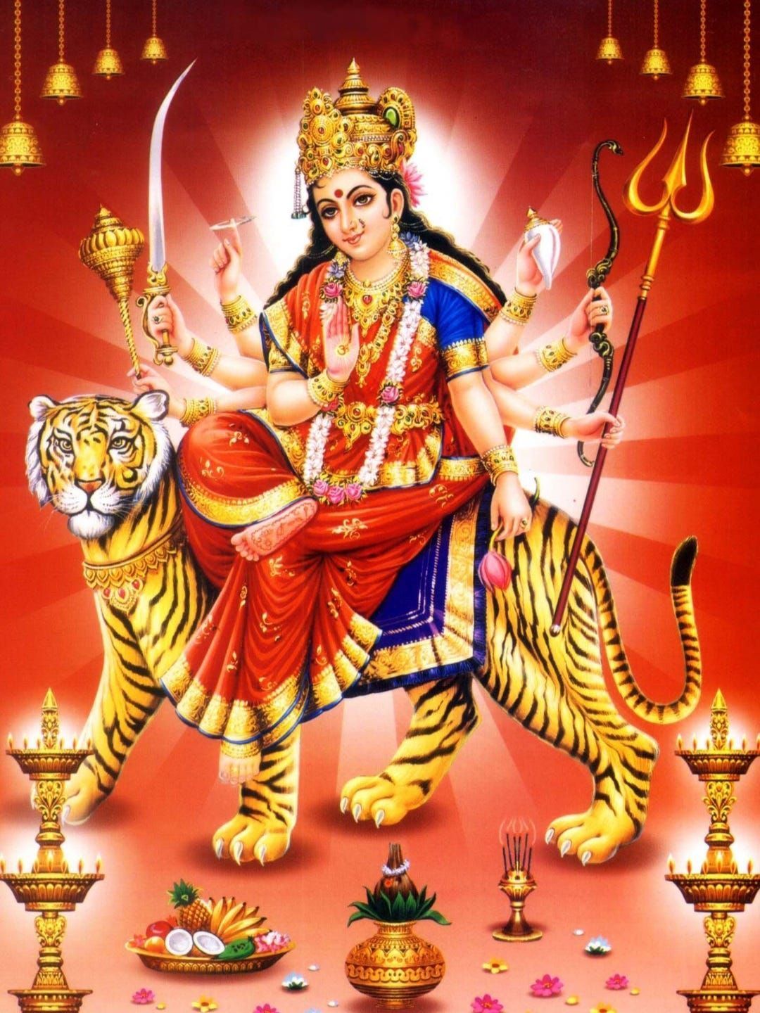 1080x1440 Dussehra Navratri Prasadam Durga Maatha