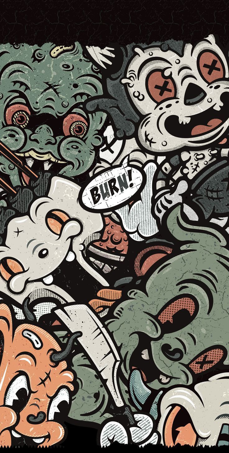 736x1455 Rubberhose Wallpaper