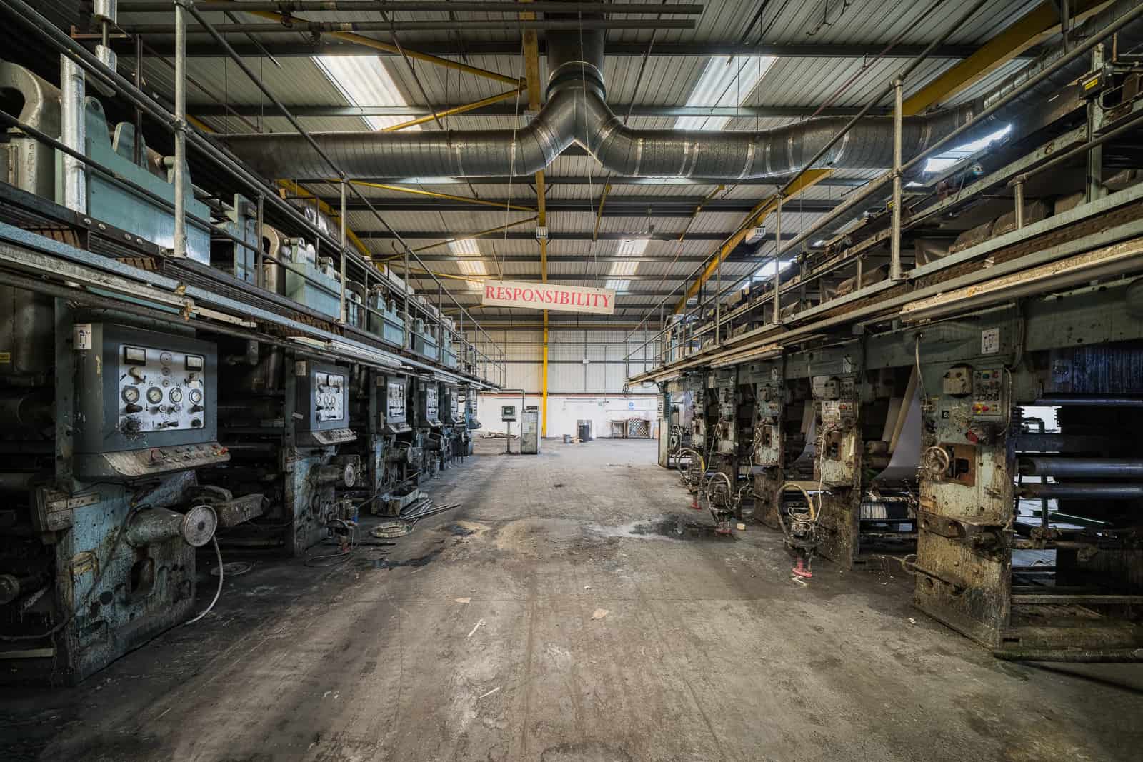 1600x1067 Fine Decor Wallpaper Factory, England Urbex Photography