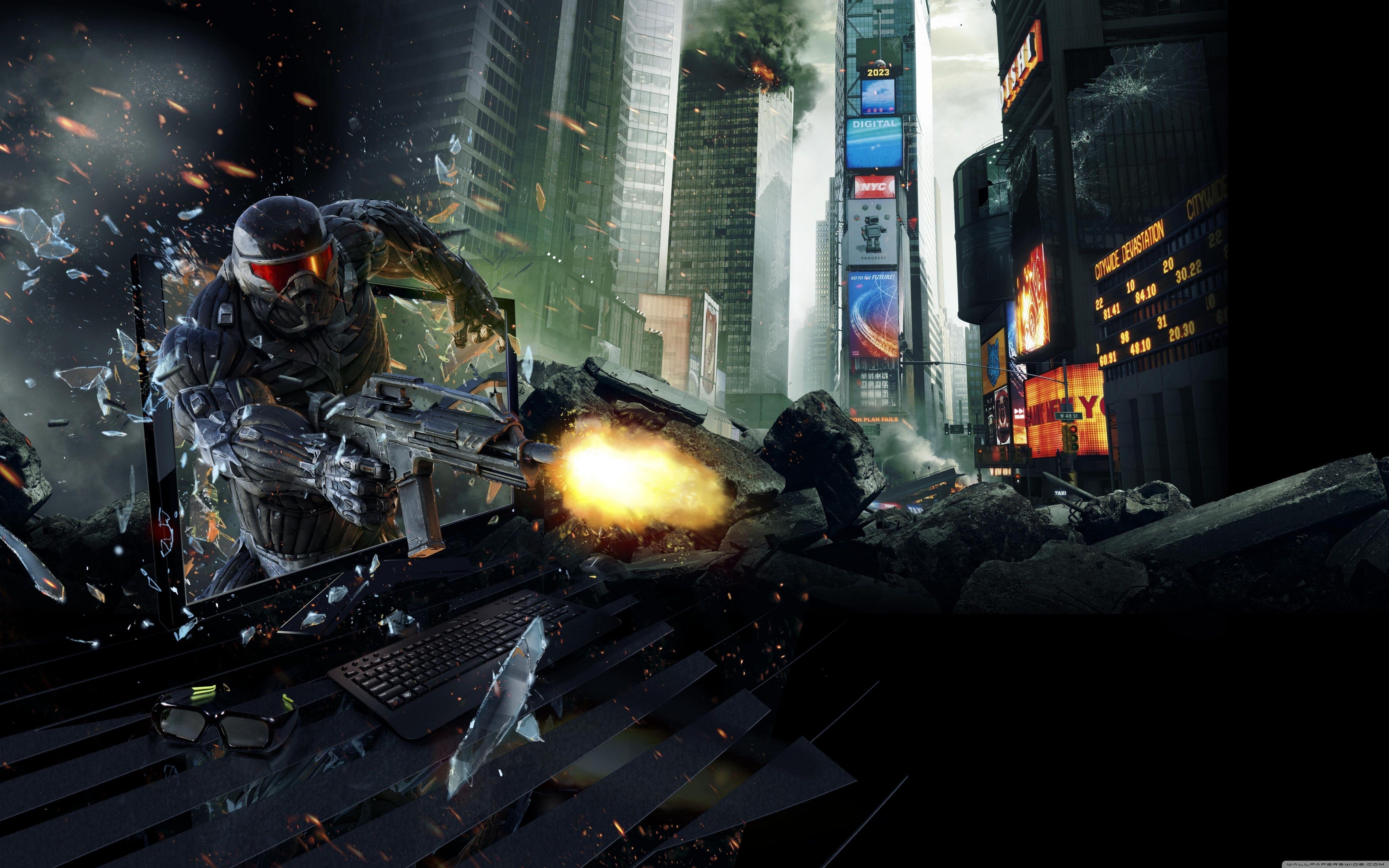 5120x3200 Crysis 2 Geforce Gtx 560 Ti Ultra HD Desktop Background Wallpaper for : Widescreen & UltraWide Desktop & Laptop