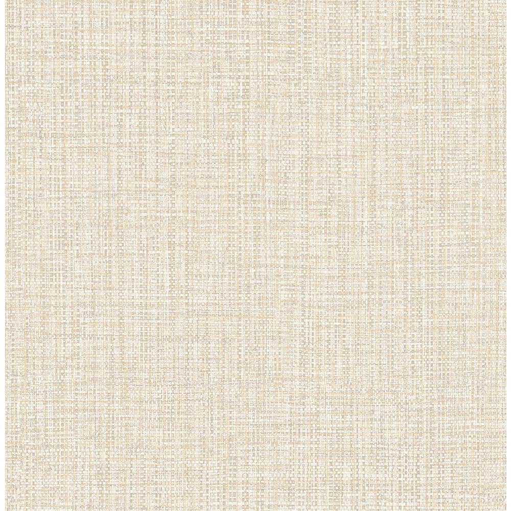 1000x1000 A Street Prints Rattan Beige Woven Wallpaper, Sample, Wallpaper