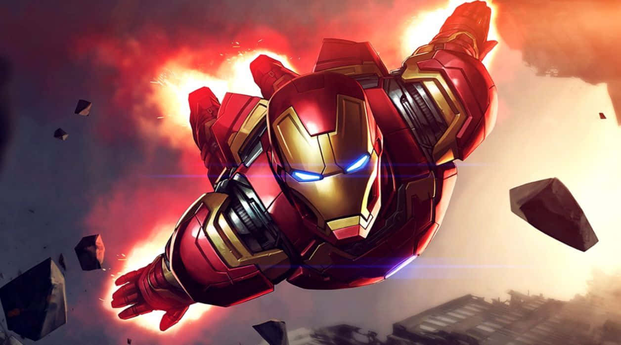1256x698 Ironman HD Wallpaper