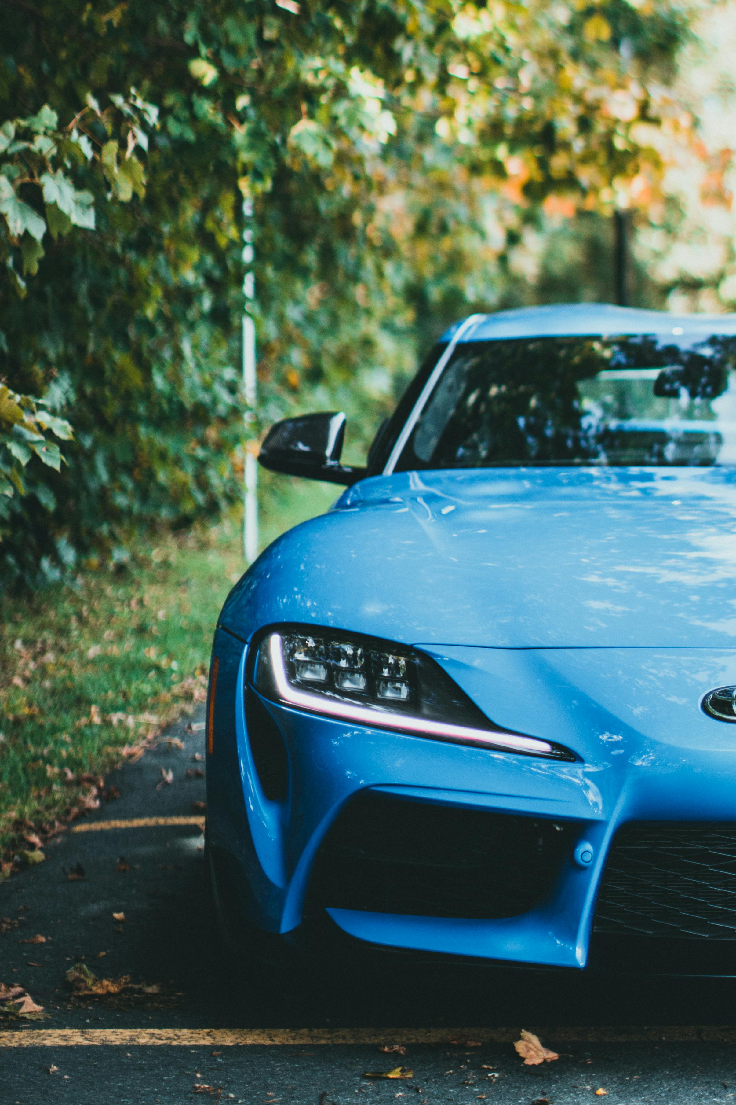 2410x3615 A Black Toyota Supra · Free