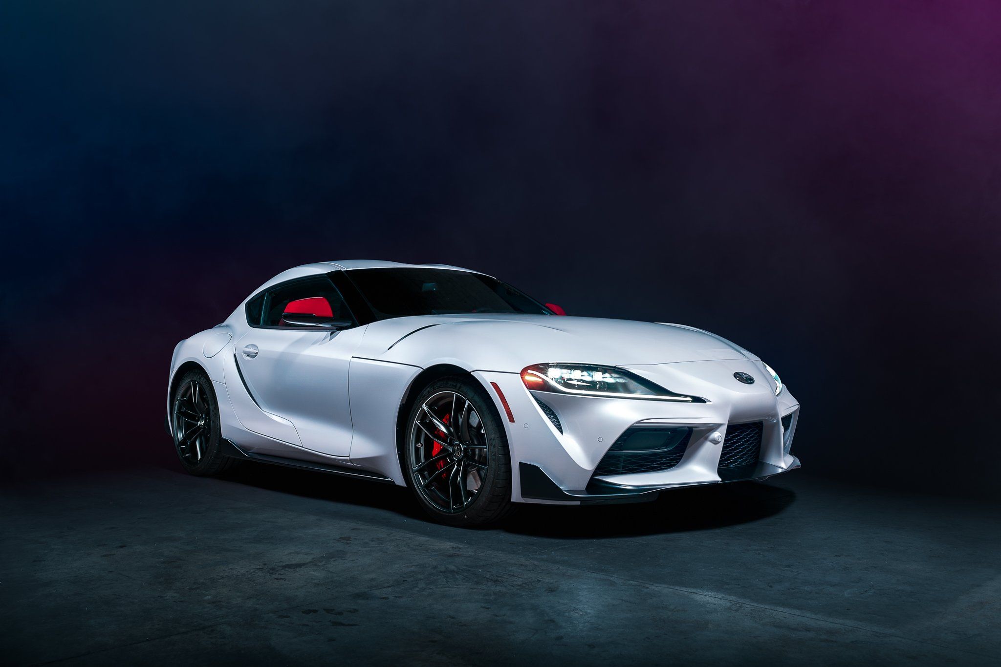 2048x1365 brooding 2020 Toyota Supra wallpaper