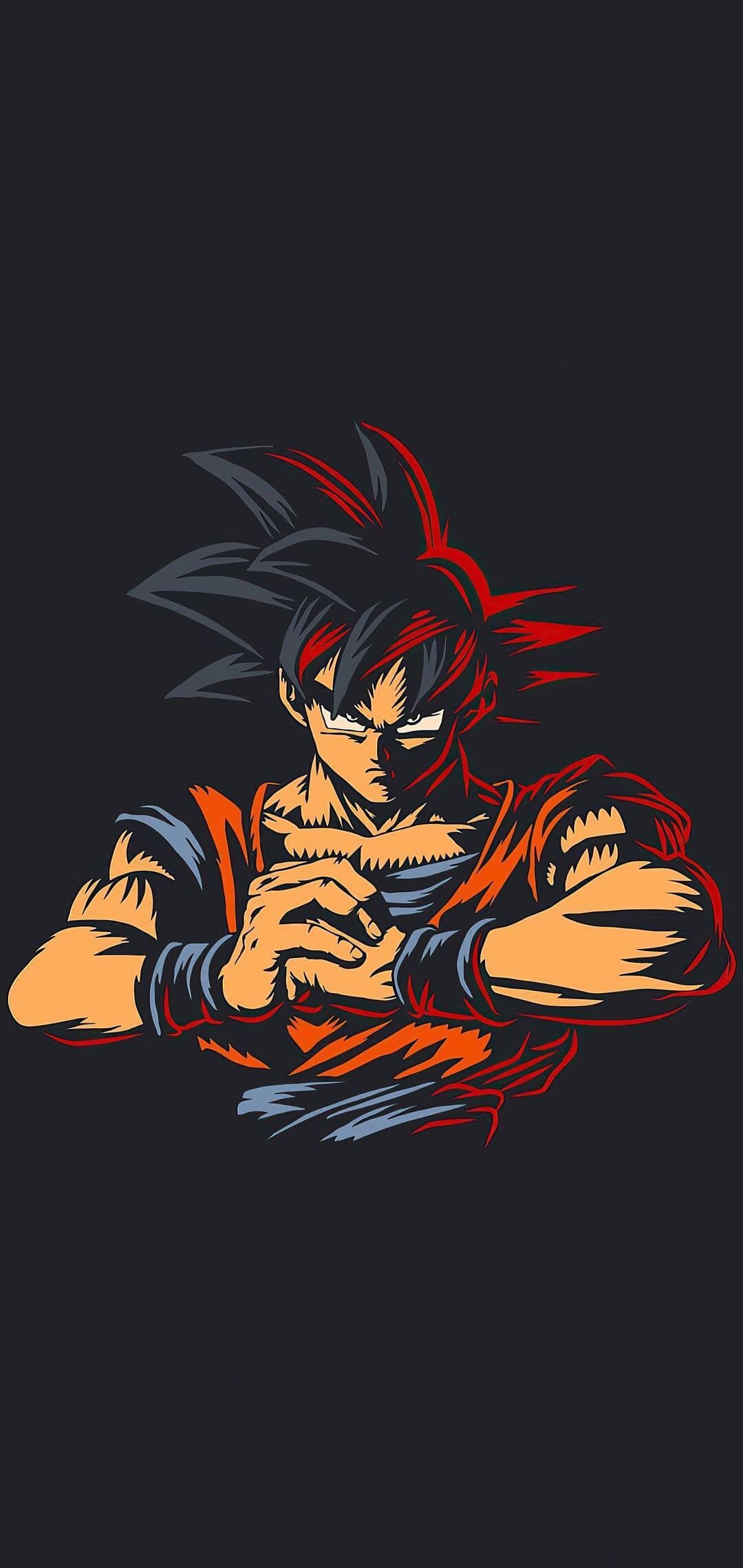 1080x2280 Goku Wallpaper