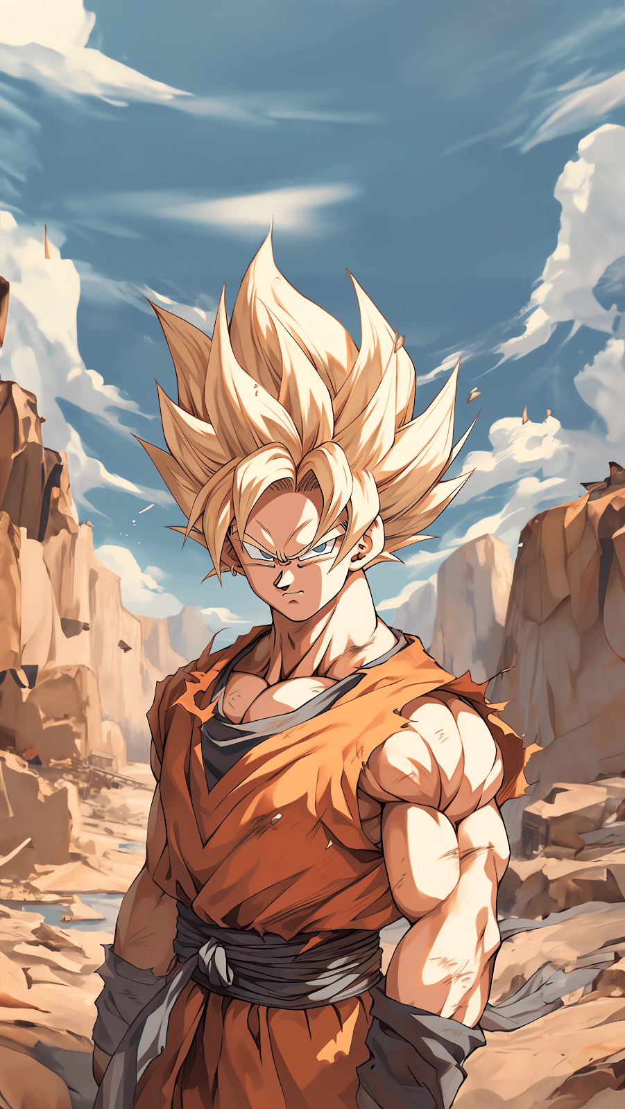 901x1600 Epic 4K DBZ Anime Wallpaper for Phone
