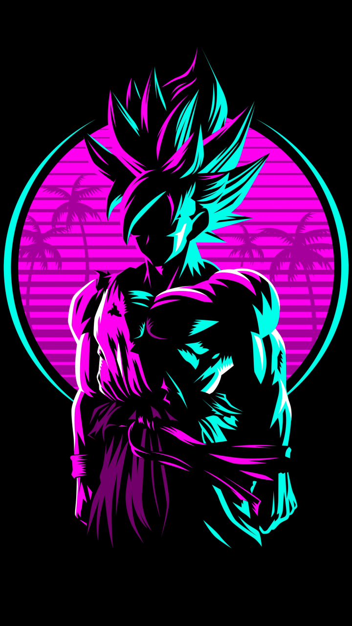 720x1280 Goku Wallpaper 4K, Dragon Ball, AMOLED