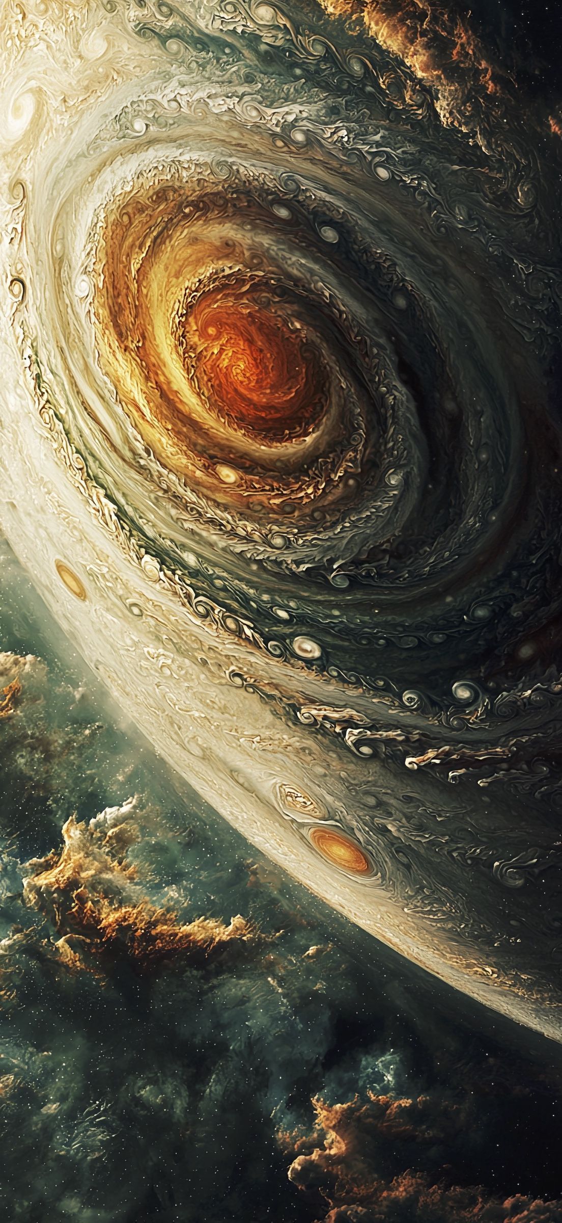 1104x2400 iPhone Space Wallpaper: Explore