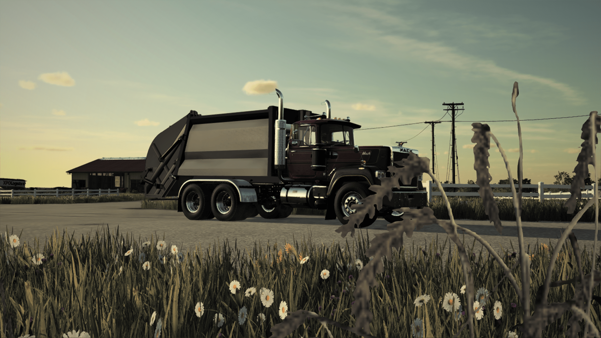 1920x1080 FS22 Superliner Garbage Truck