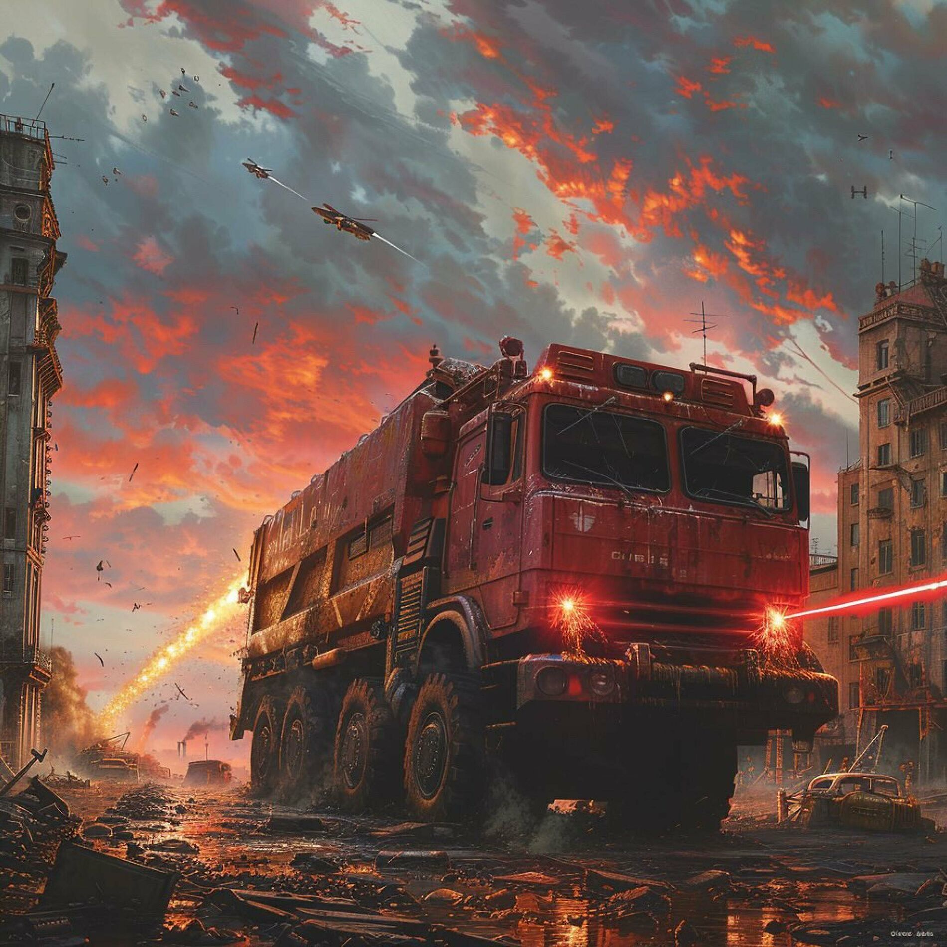 1900x1900 ChrisCo Garbage Truck: lyrics