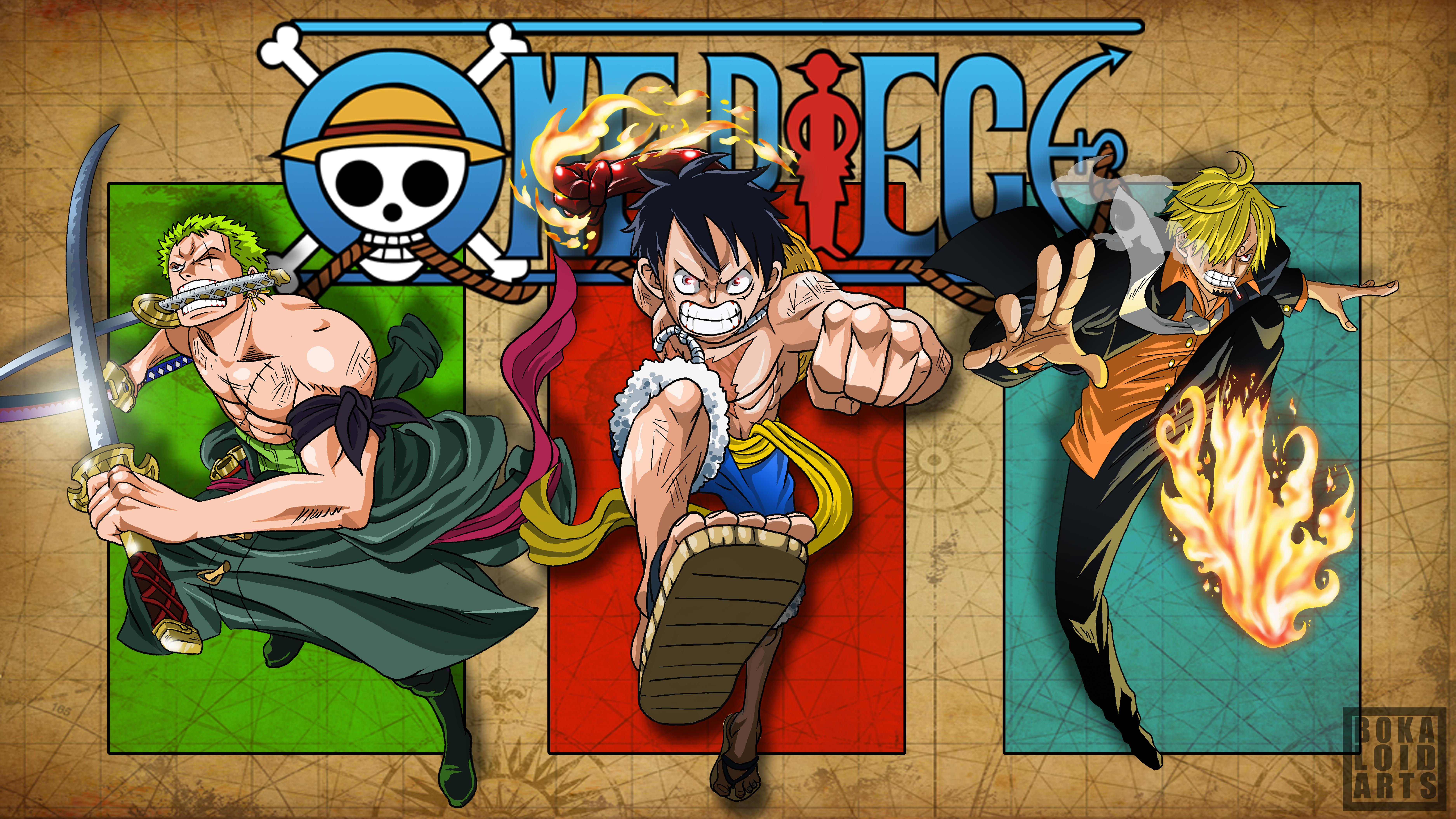 7500x4219 My Monster Trio Fanart
