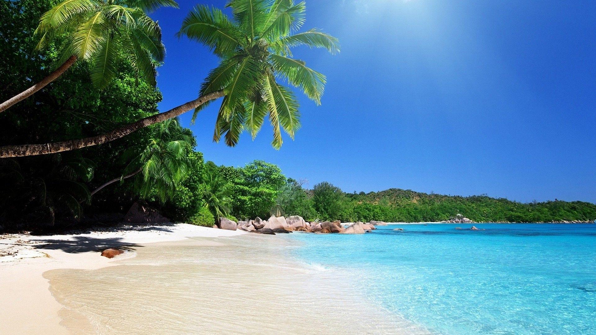 1920x1080 Summer Beach Wallpaper