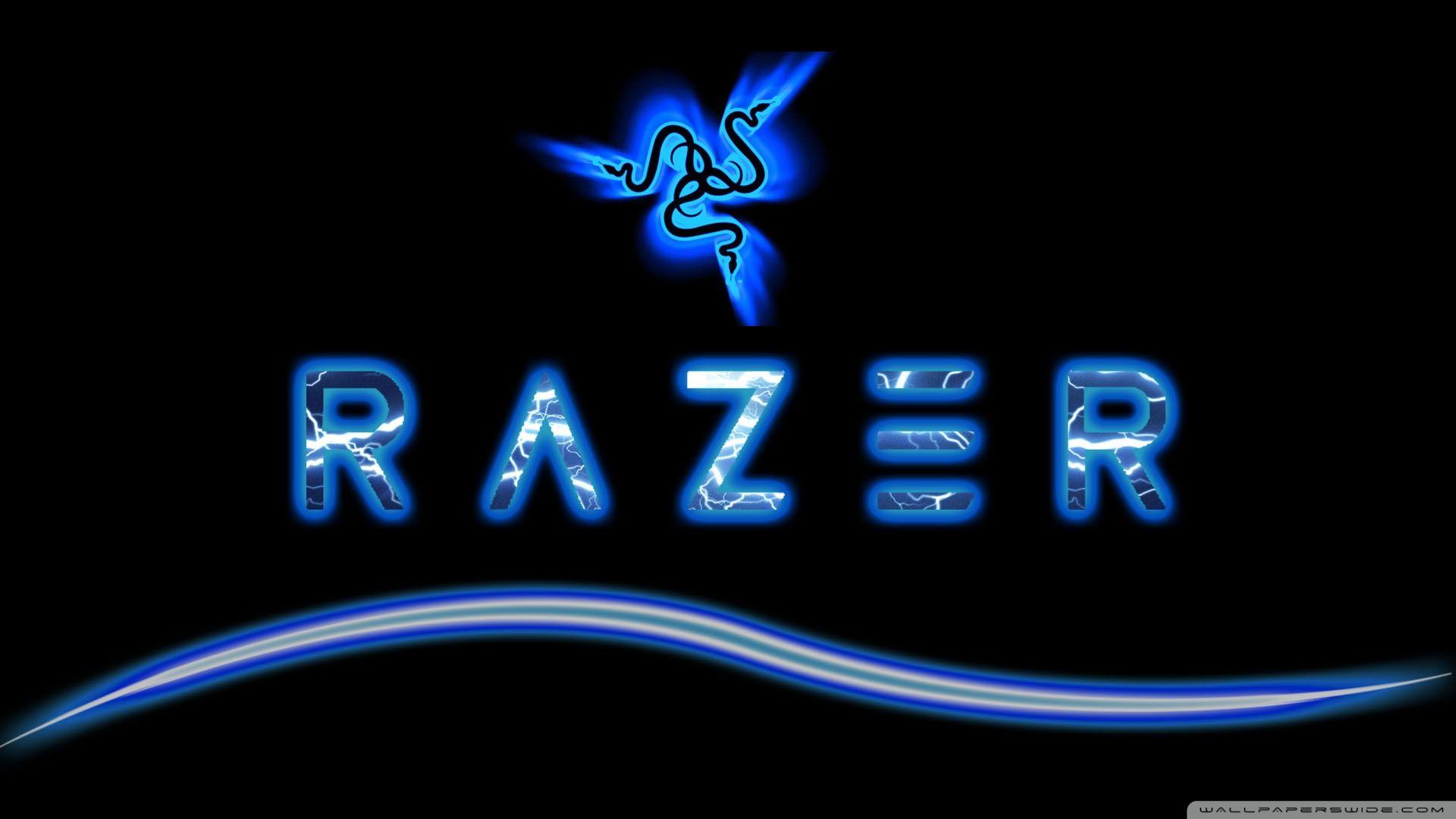 1920x1080 Wall.Cookdiary.net of Razer Neon Blue Wallpaper HD