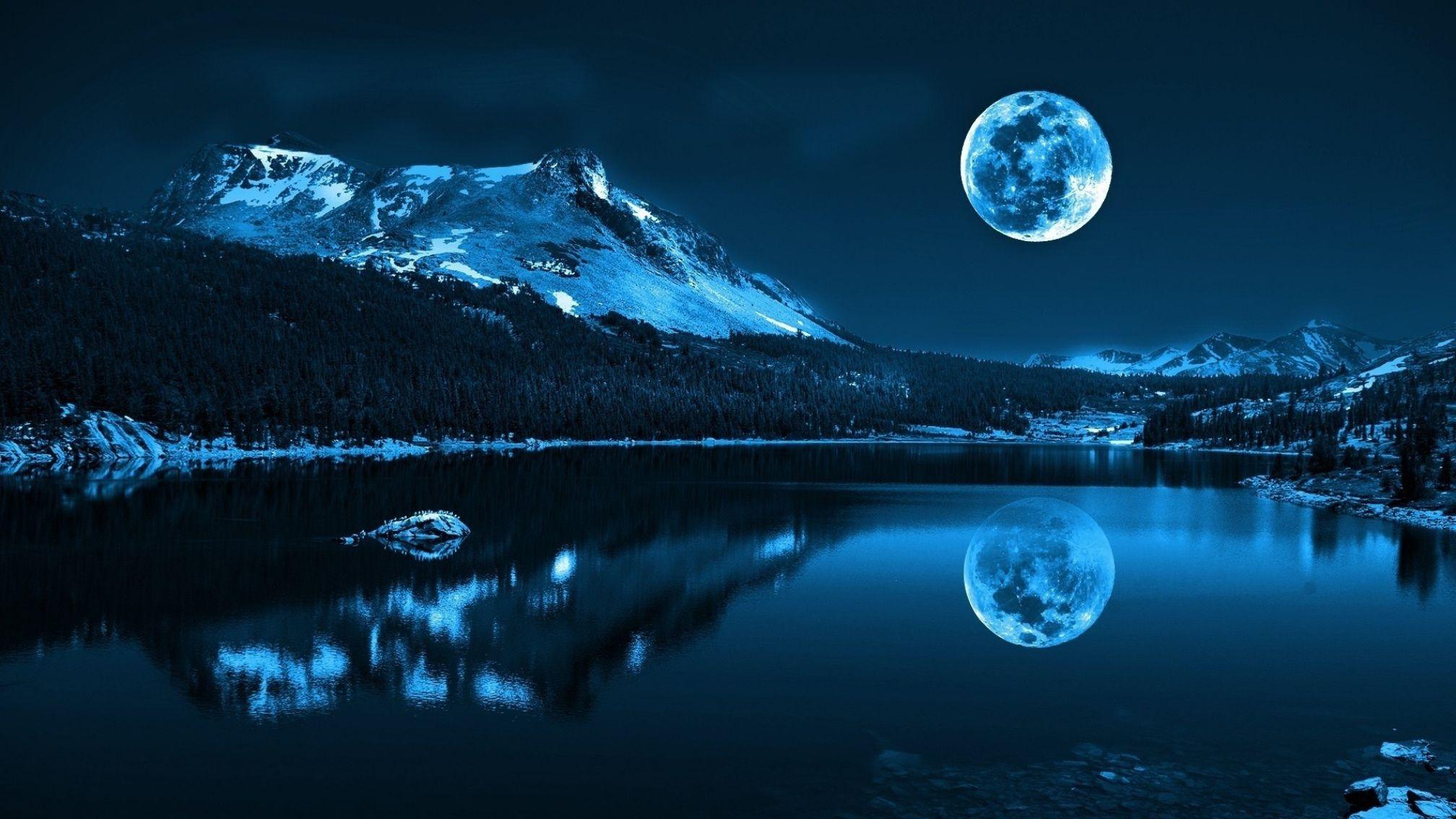 Moon Lake Wallpapers - Top Free Moon Lake Backgrounds - WallpaperAccess