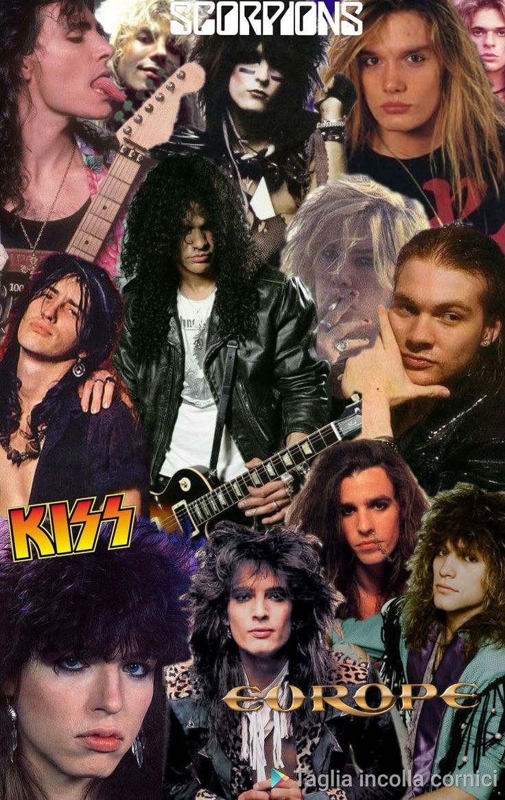736x1166 Hair metal wallpaper