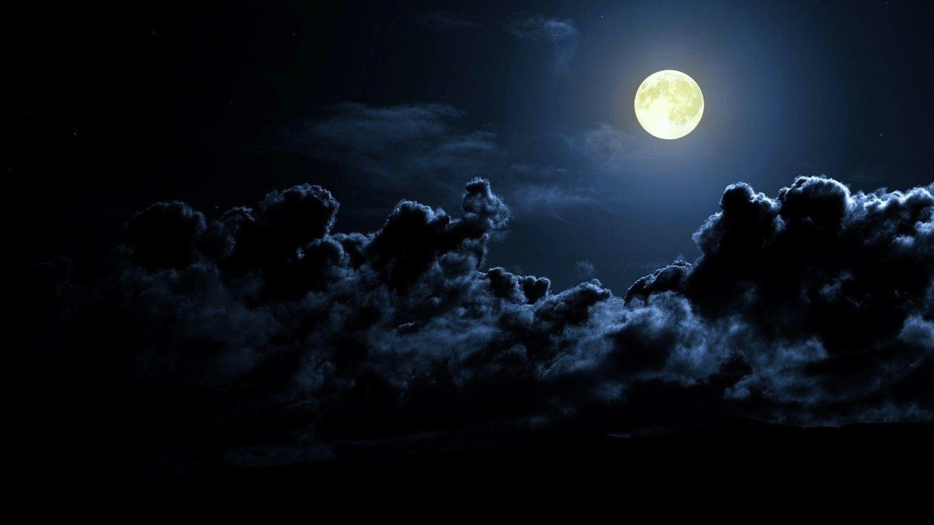 1920x1080 Moon Background Free Download