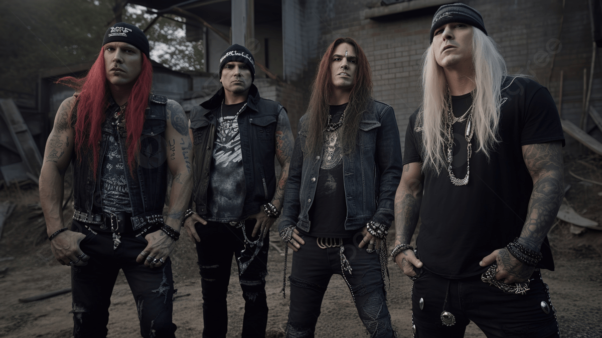 1200x673 Heavy Metal Band Jackets Background