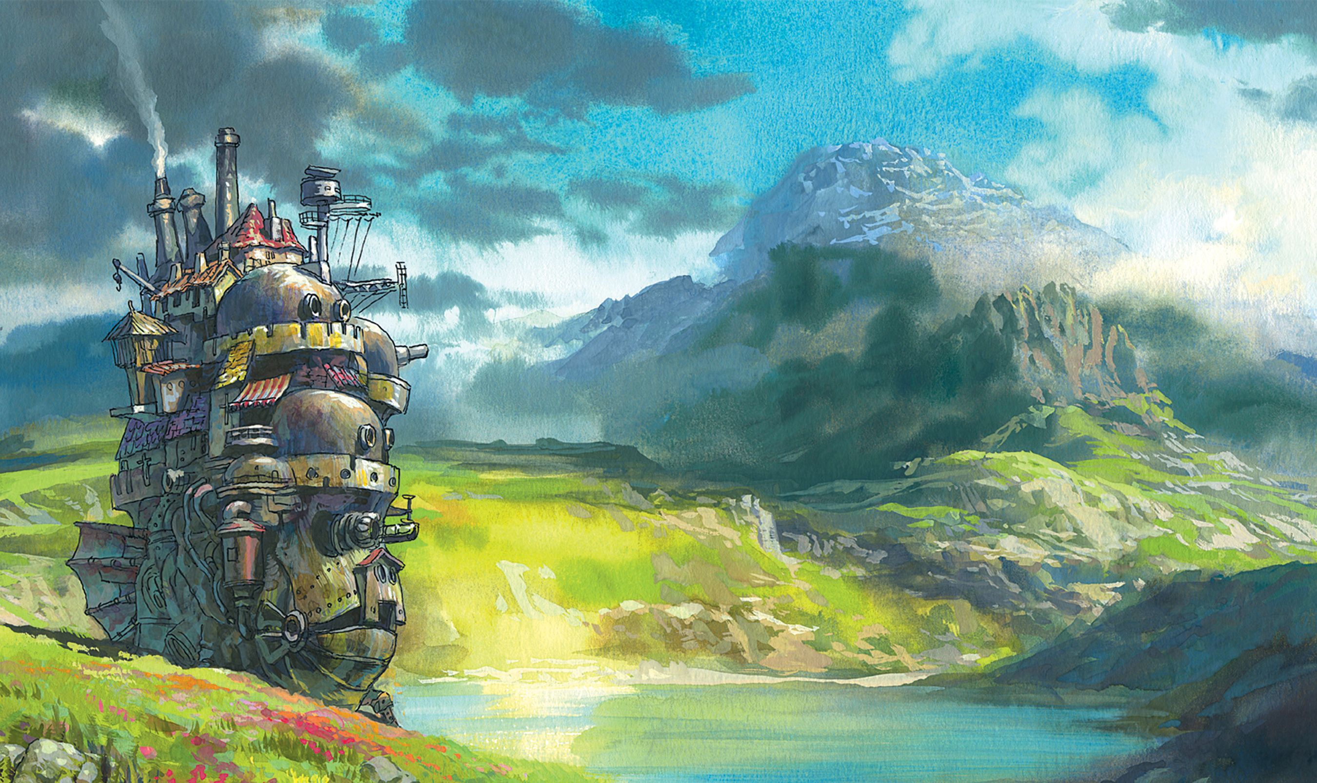 2700x1606 Howl's Moving Castle
