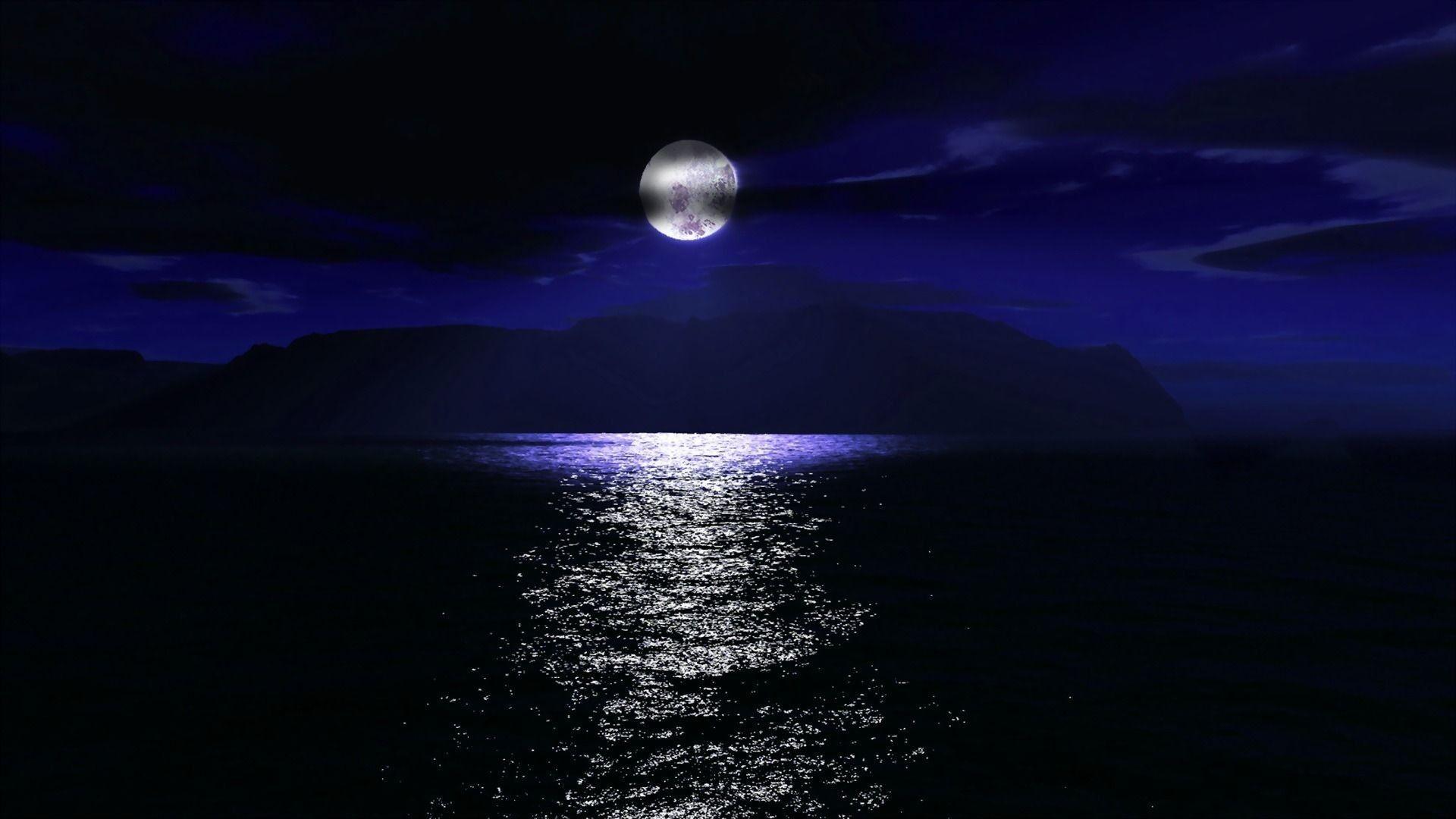 1920x1080 Moon HD Wallpaper background picture
