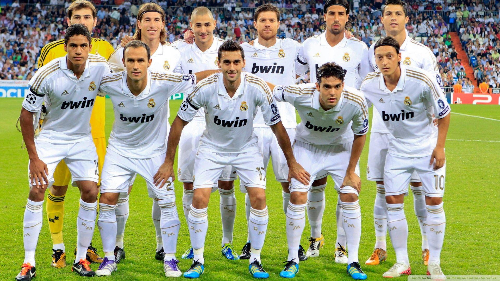 1920x1080 Real Madrid Squad Wallpaper