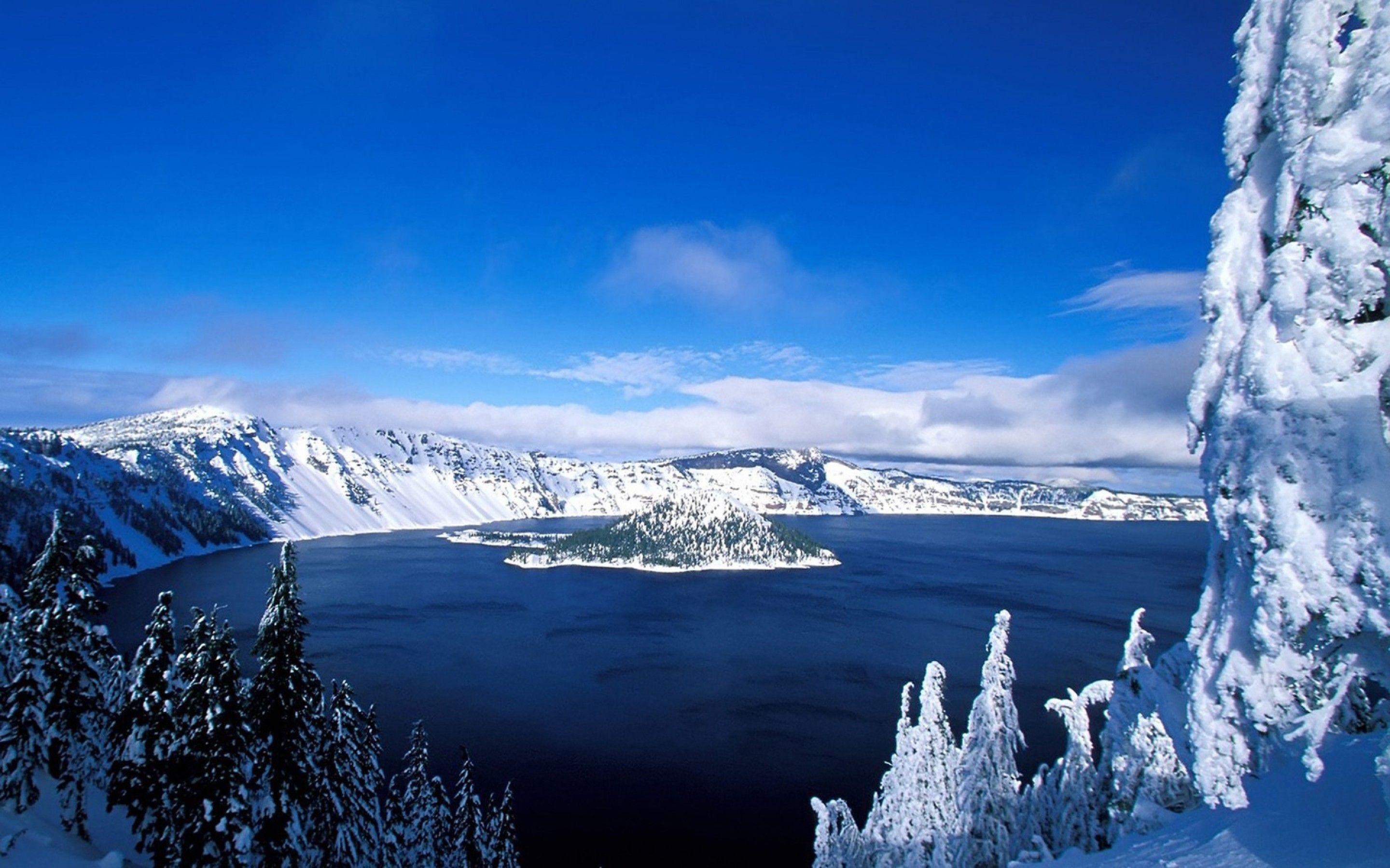 2880x1800 Winter Snow HD Wallpaper