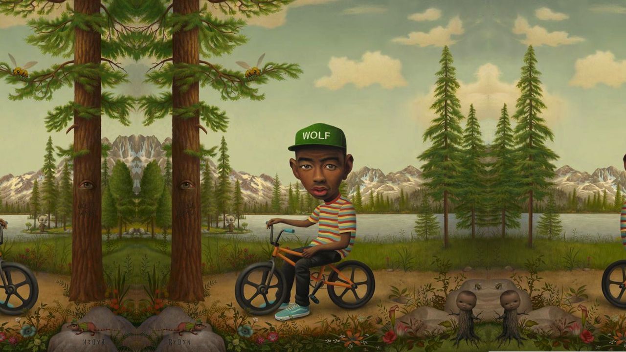 1280x720 Tyler the Creator Wolf Album Cover
