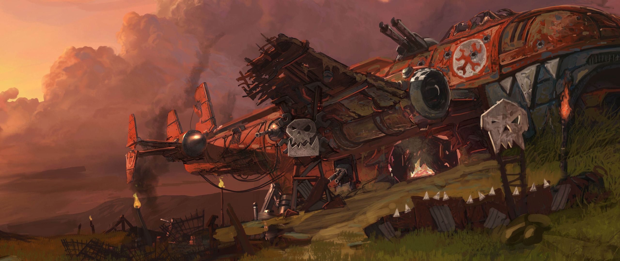 2560x1080 Video Game Warhammer 40k HD Wallpaper
