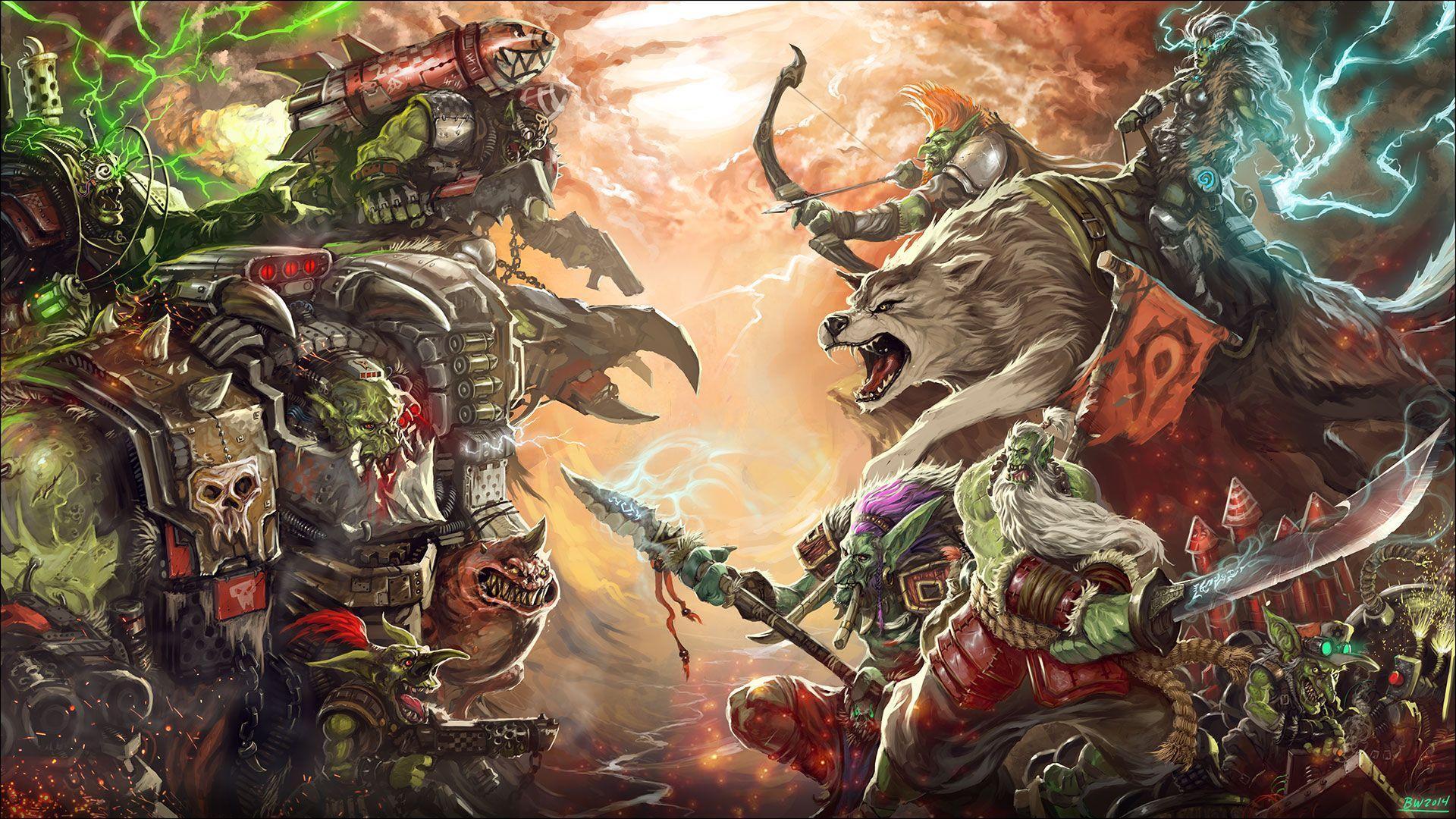 1920x1080 Orks Wallpaper