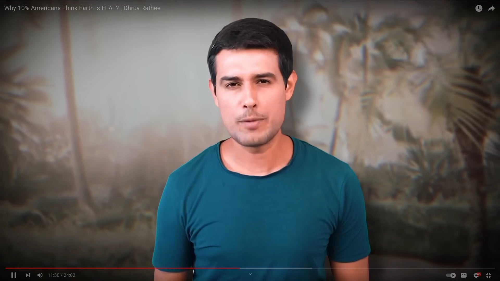 1920x1080 Dhruv Rathee defends the idea of Flat