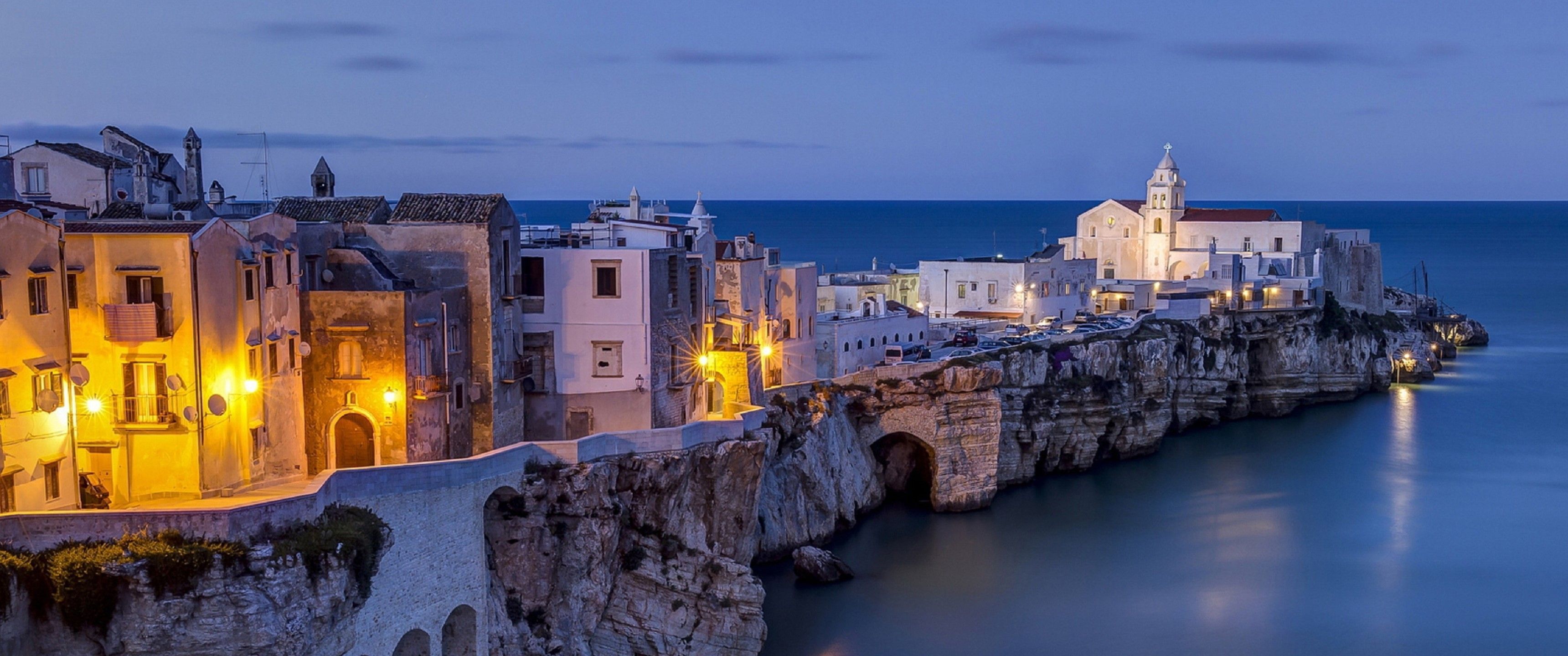 3440x1440 Adriatic coast of Italy, 3440x1440