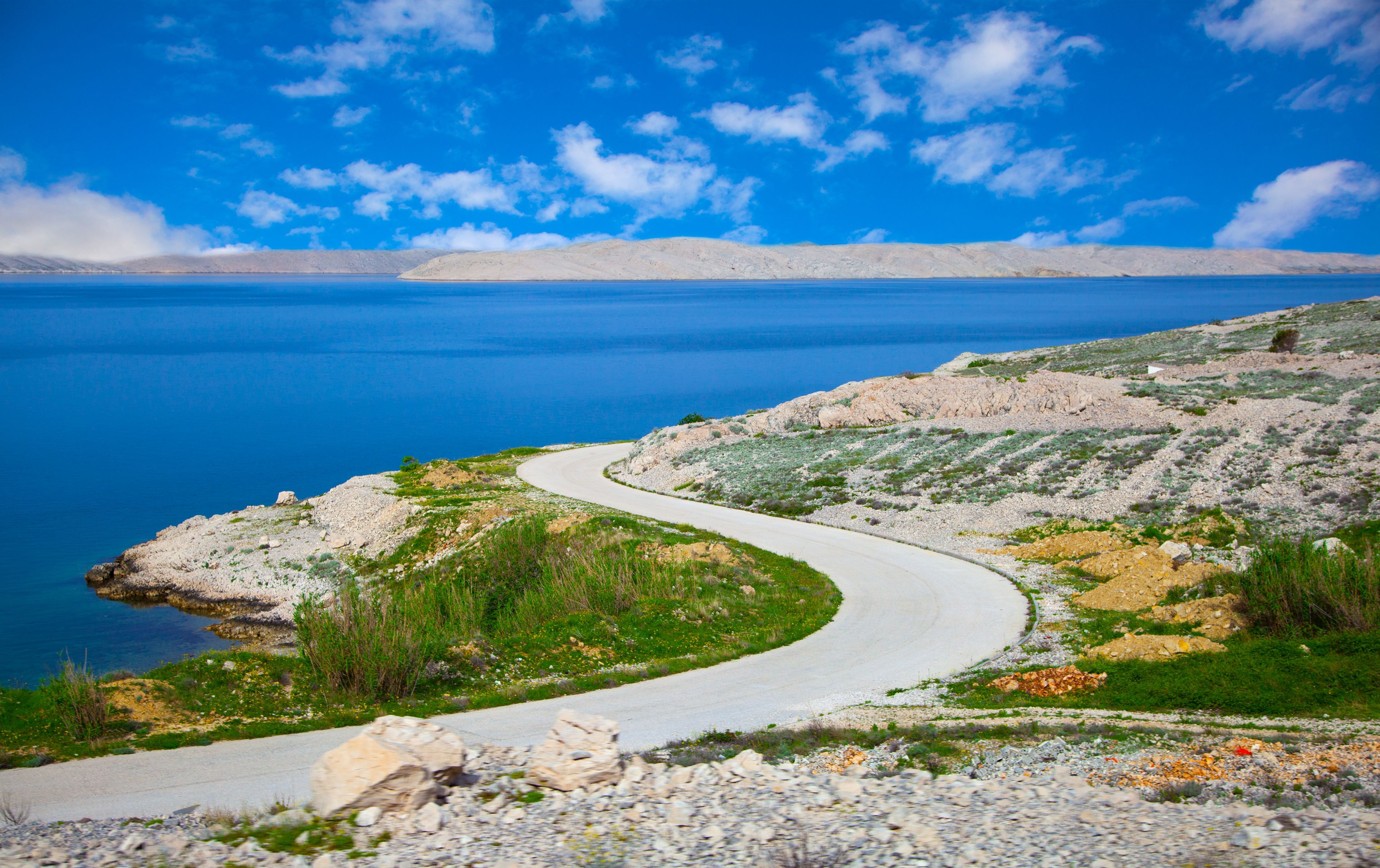 4392x2763 Dalmatian Adriatic Coastline