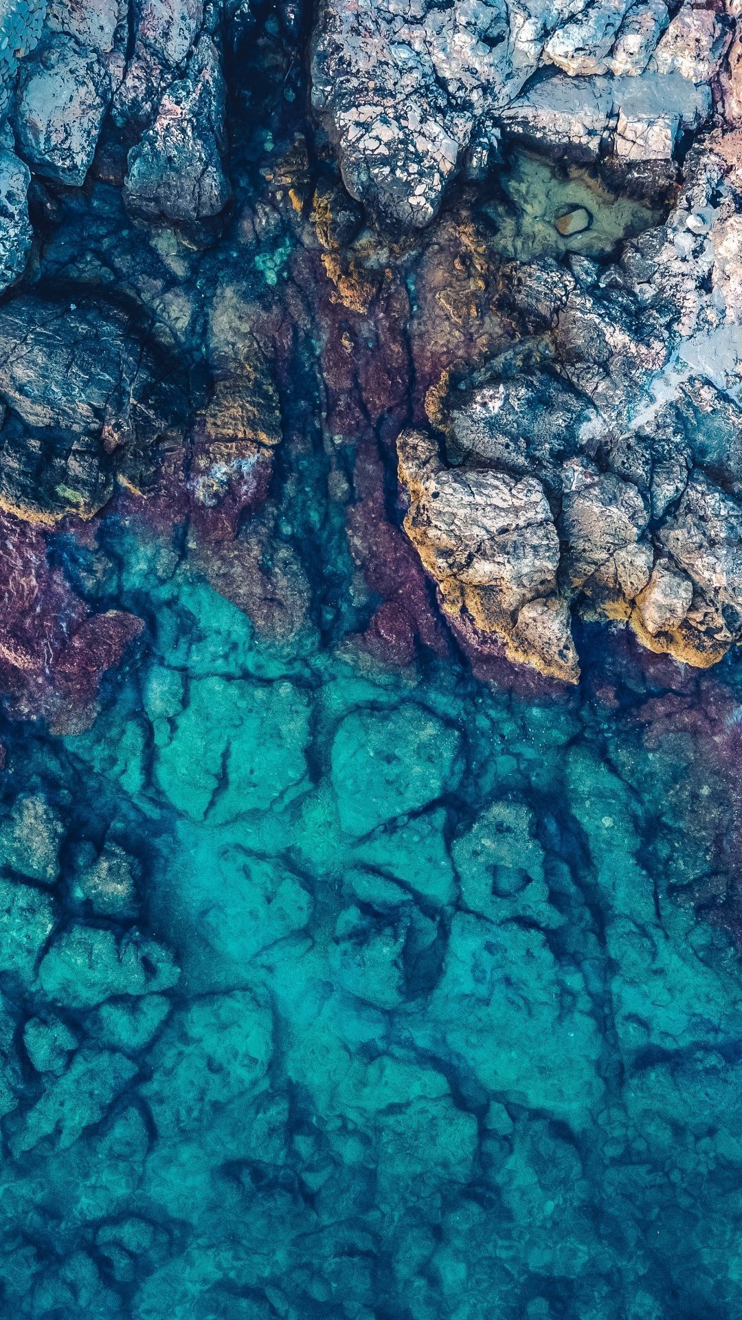 1080x1920 Adriatic Sea Wallpaper 4K, Aerial view