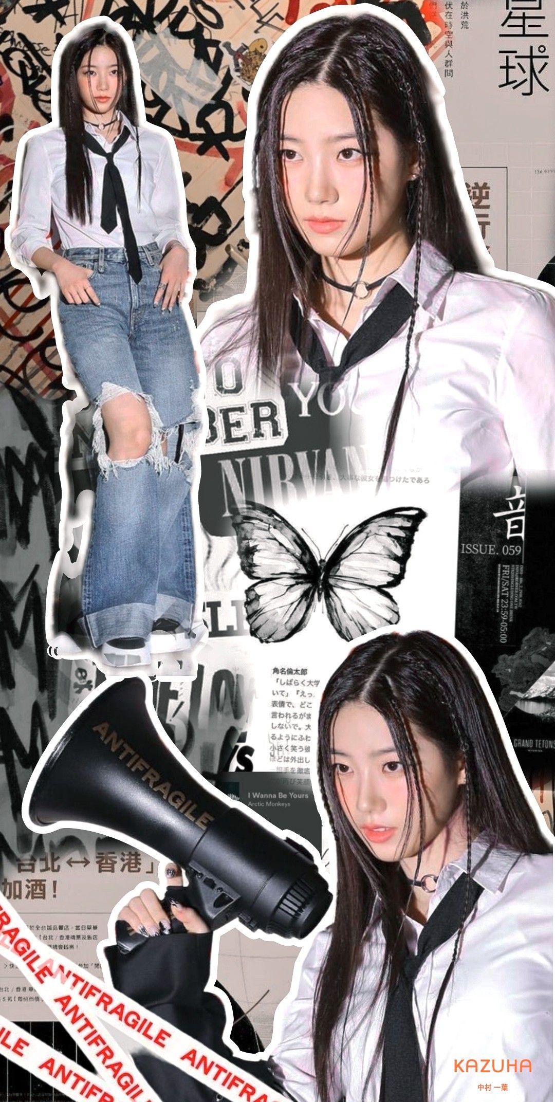 1080x2144 Kazuha Aesthetic Wallpaper