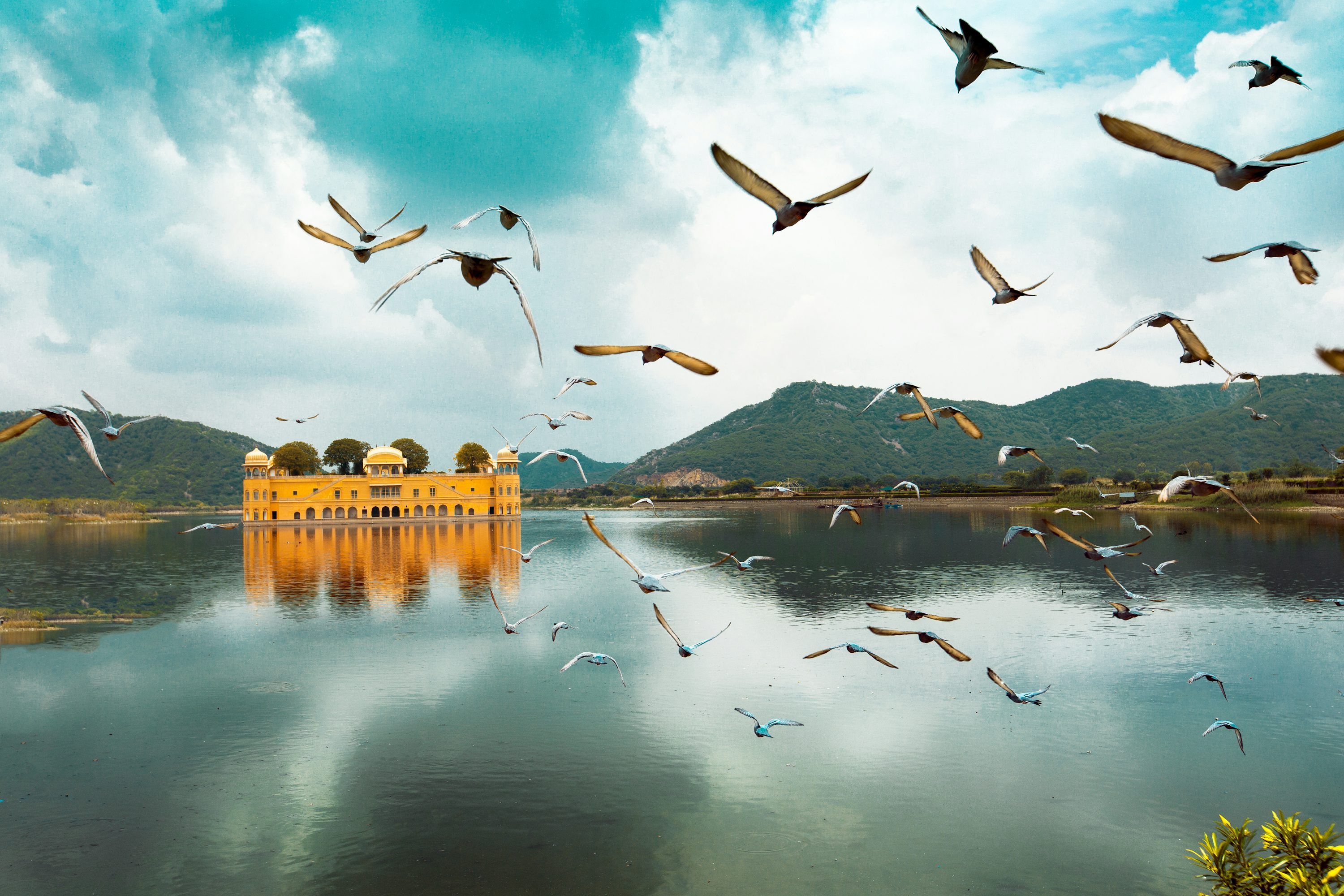 3000x2000 Jal Mahal Picture. Download Free