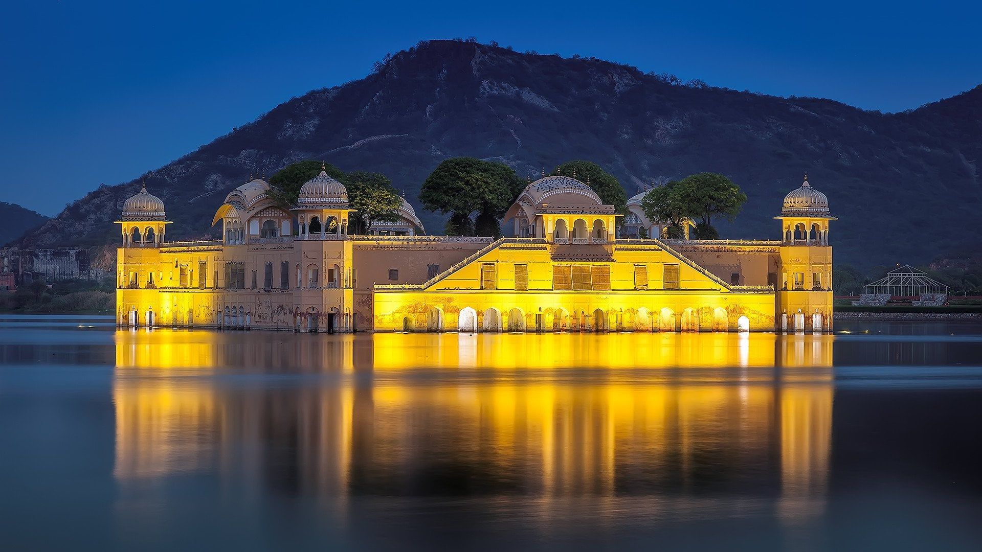 1920x1080 Jal Mahal, Jaipur