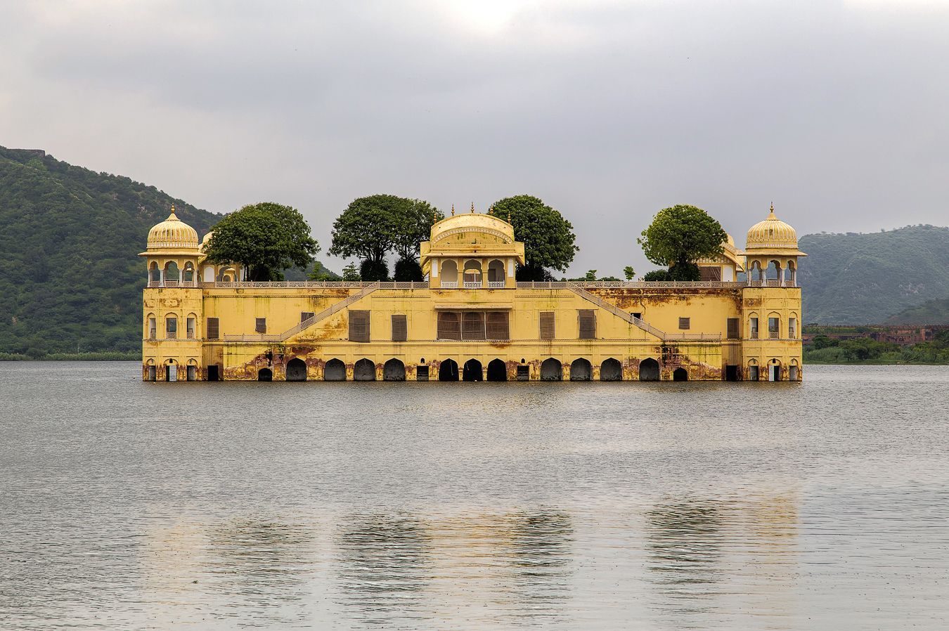 1350x898 Jal Mahal in Man Sagar