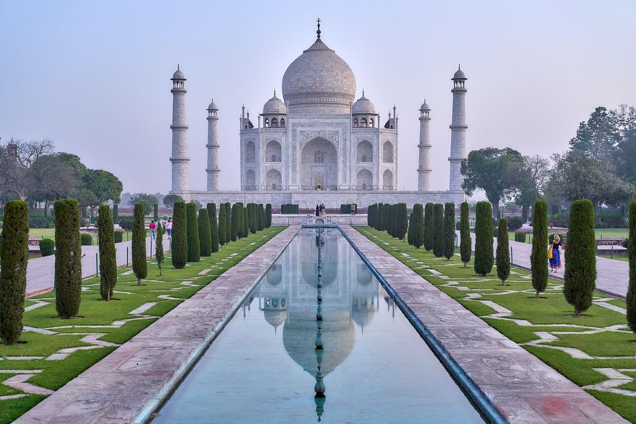 1280x853 Free Jal Mahal & Taj Mahal Image