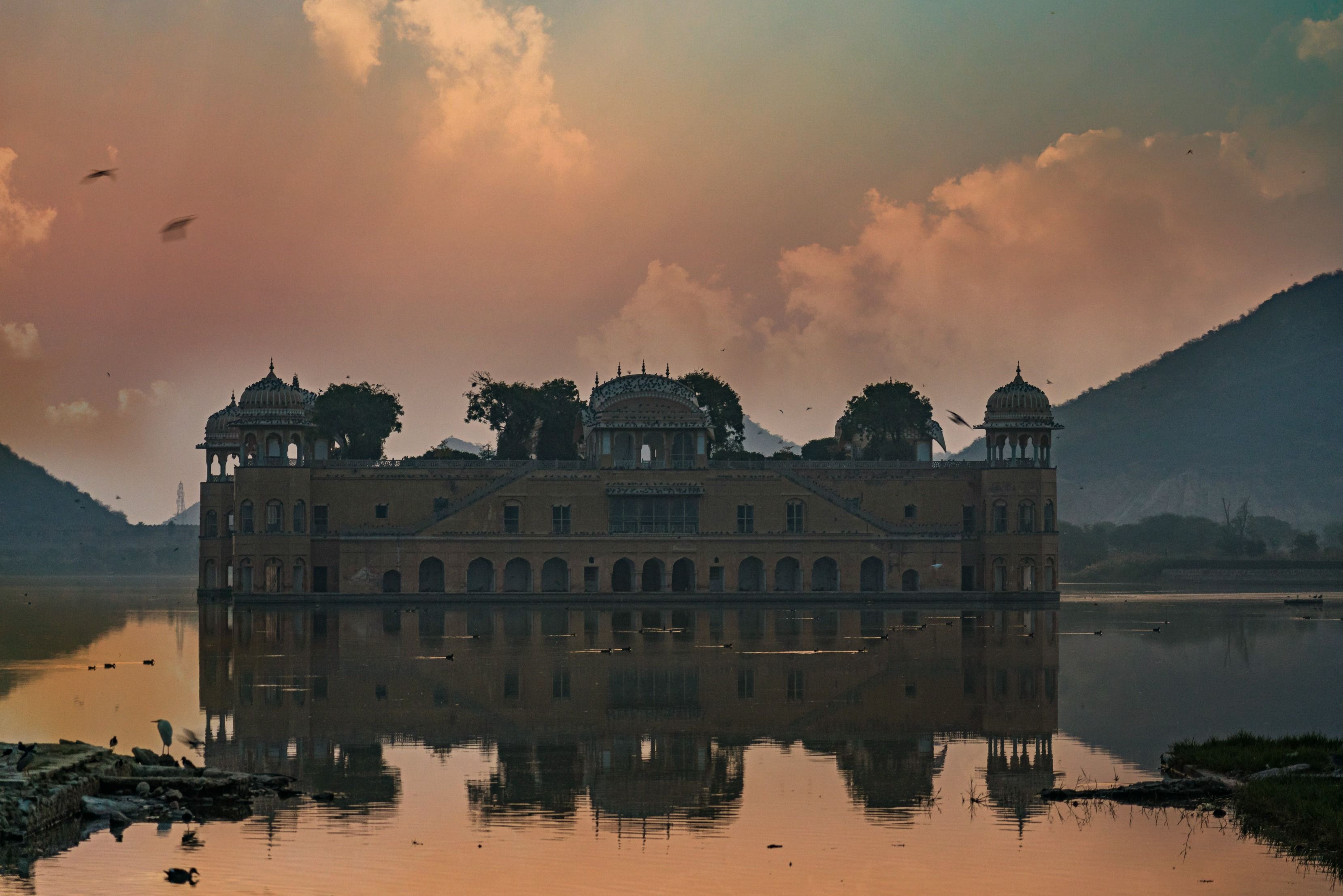 Jal Mahal Wallpapers - Top Free Jal Mahal Backgrounds - WallpaperAccess