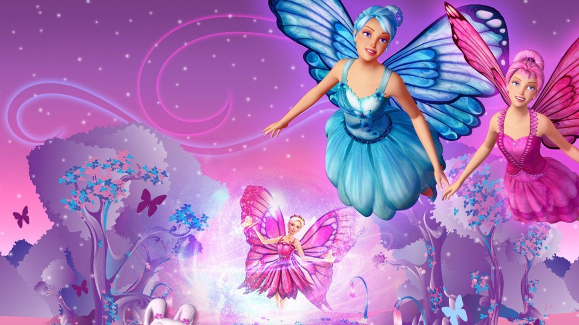 1920x1080 Barbie Mariposa (2008)