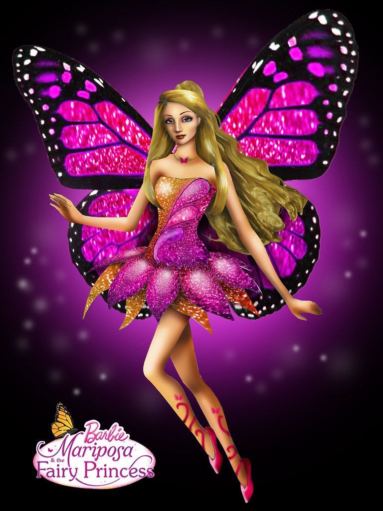 768x1024 Barbie Mariposa. GE DIGITAL CAMERA