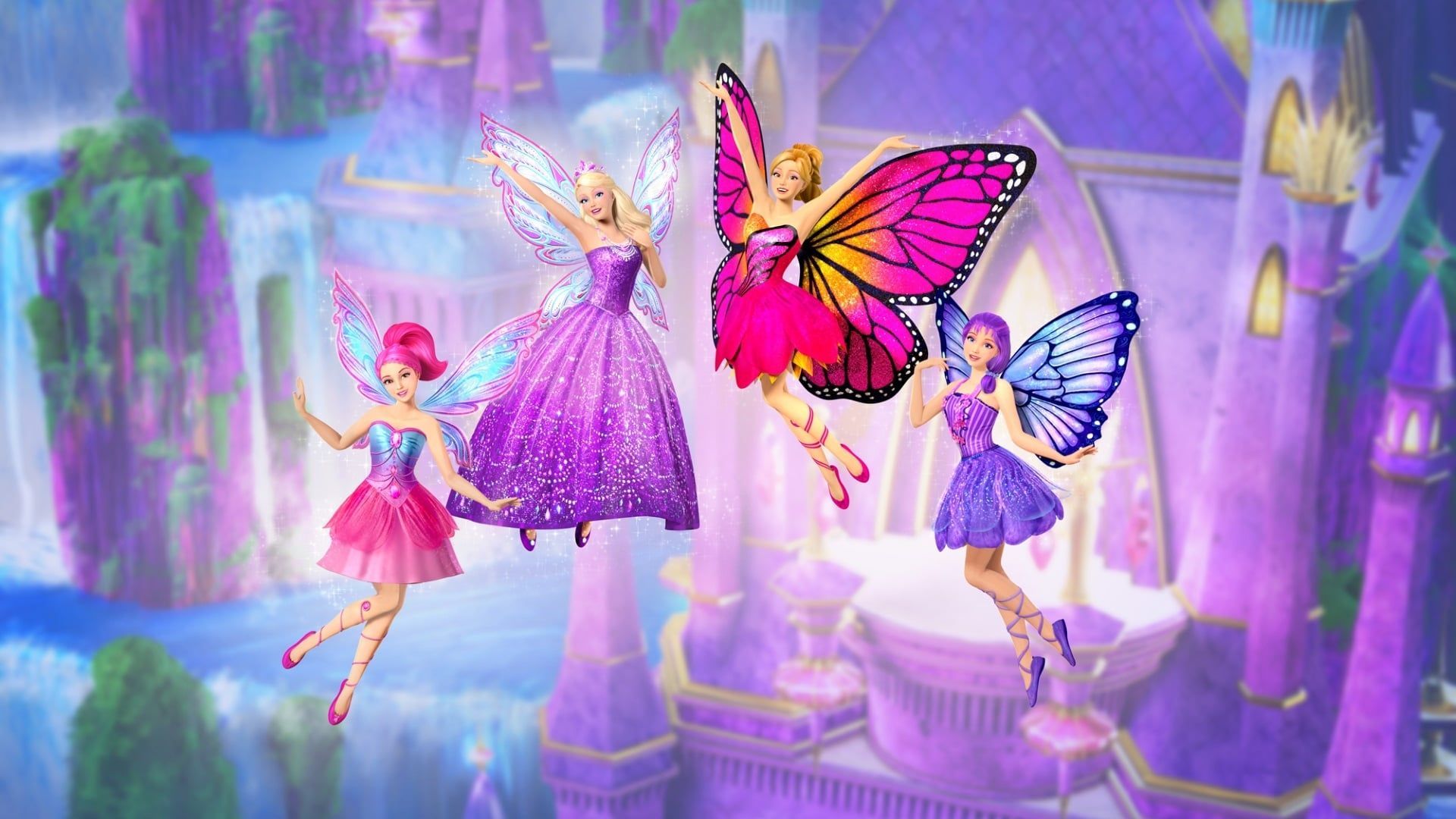 1920x1080 Barbie Mariposa & the Fairy Princess