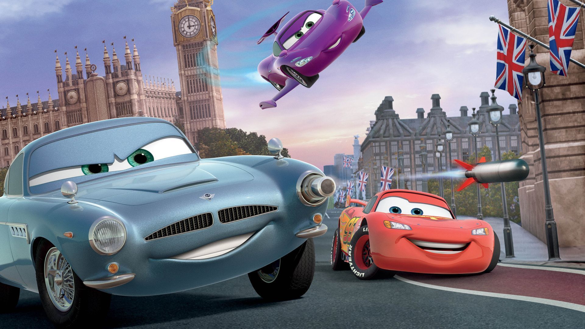 1920x1080 Download Movie Cars 2 HD Wallpaper
