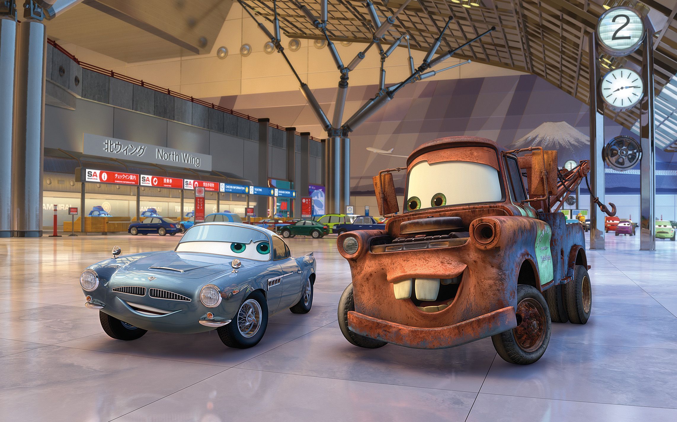 2285x1426 Collider Visits Pixar for the CARS 2