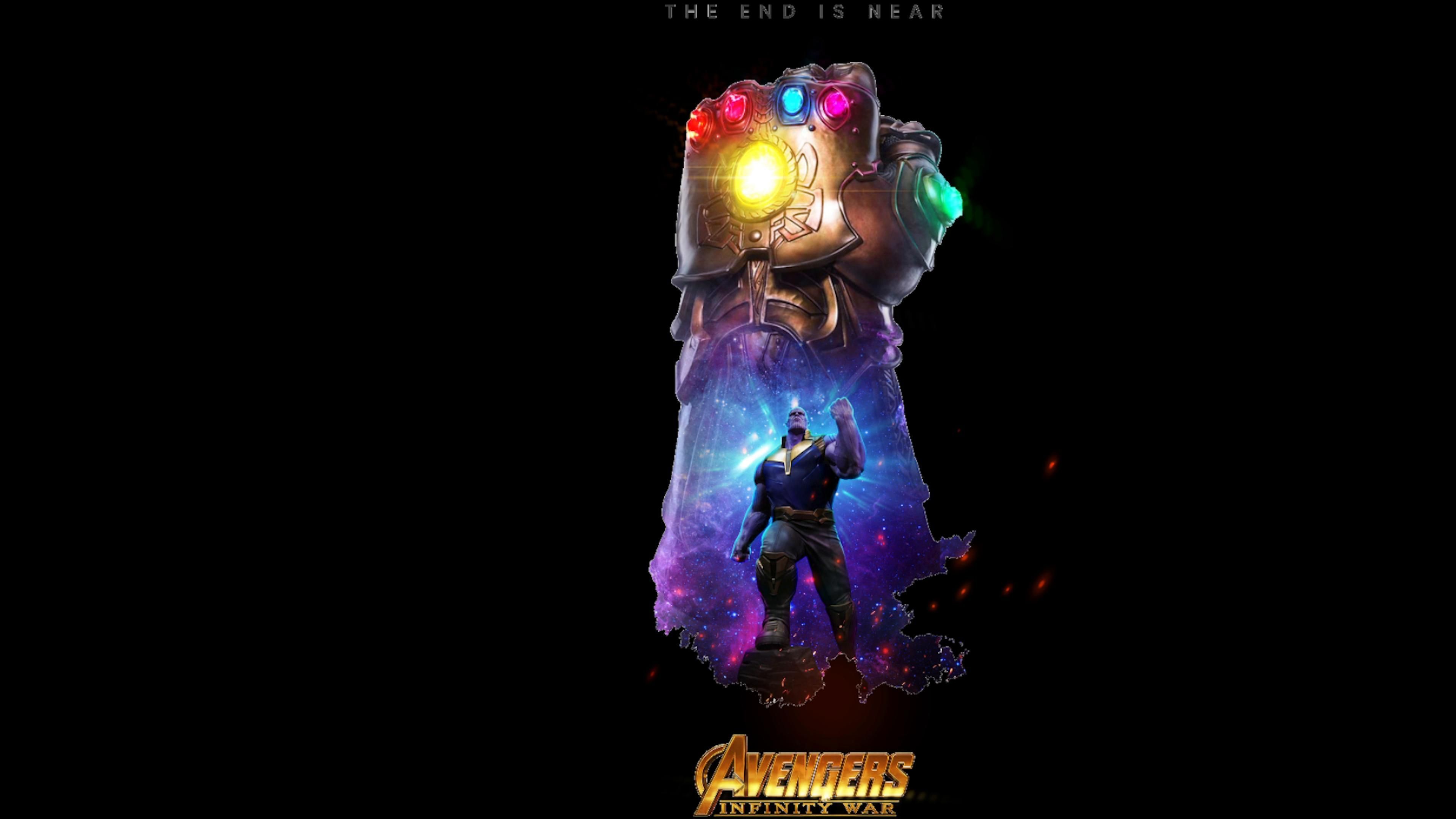 3840x2160 Thanos Infinity Gauntlet Live Wallpaper
