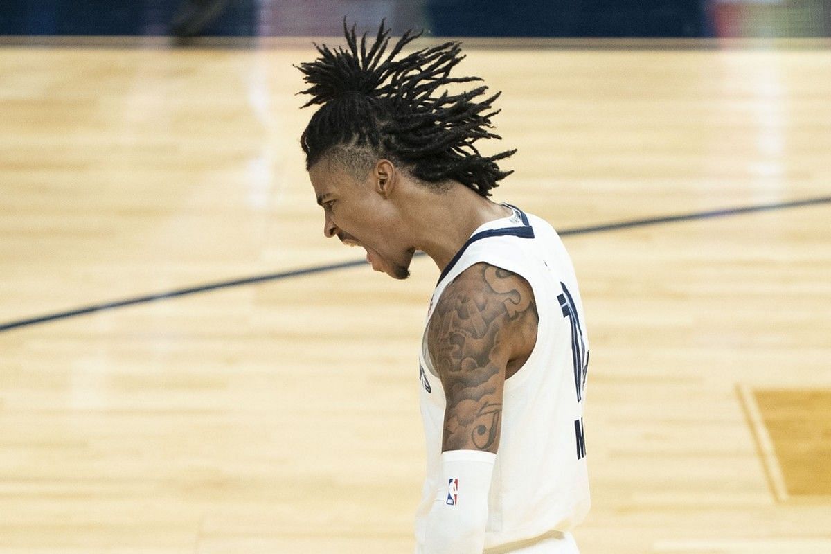 1200x800 Ja Morant does the 'Griddy' dance move