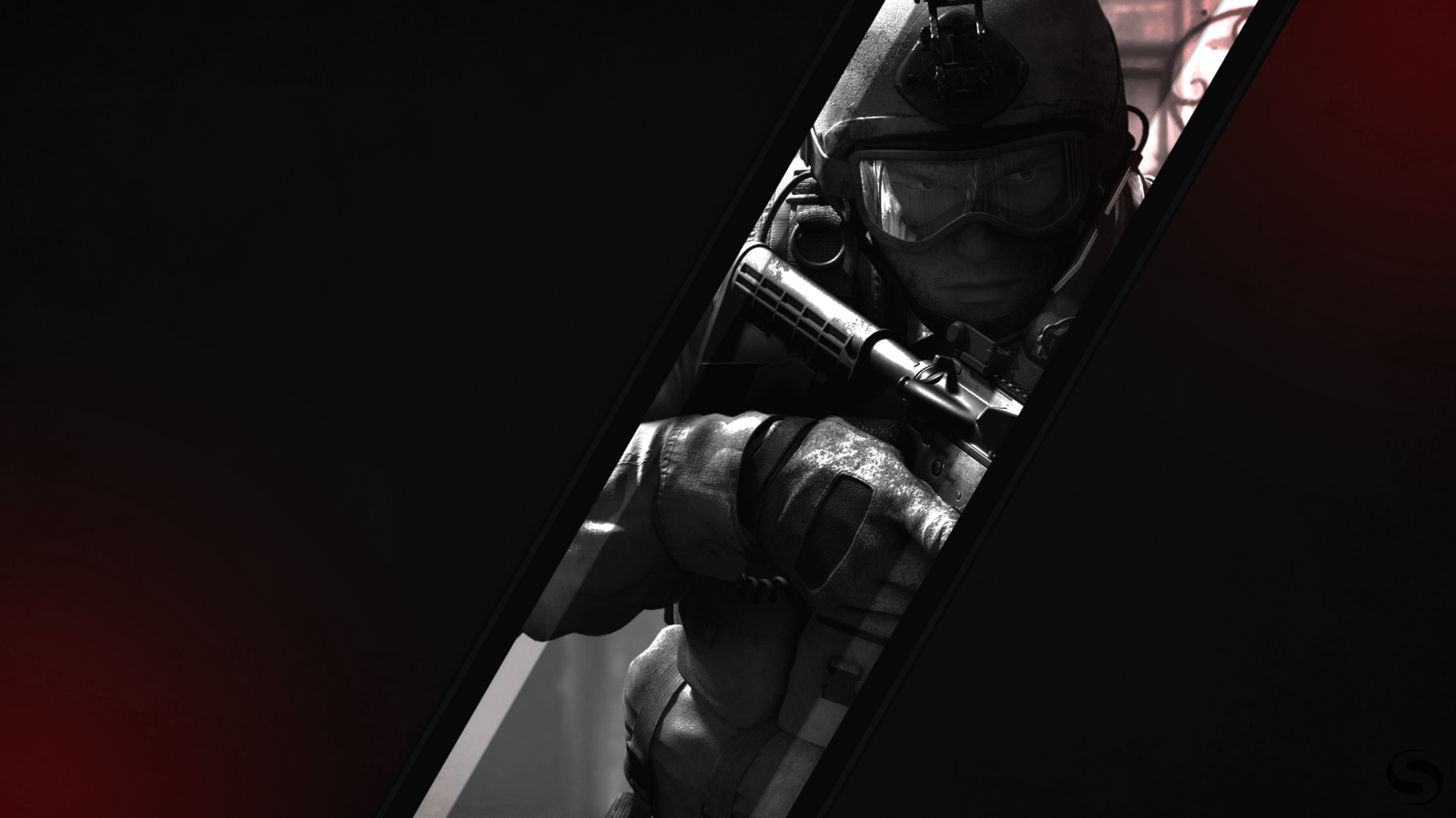 1600x900 Counter Strike: Global Offensive CT Wallpaper