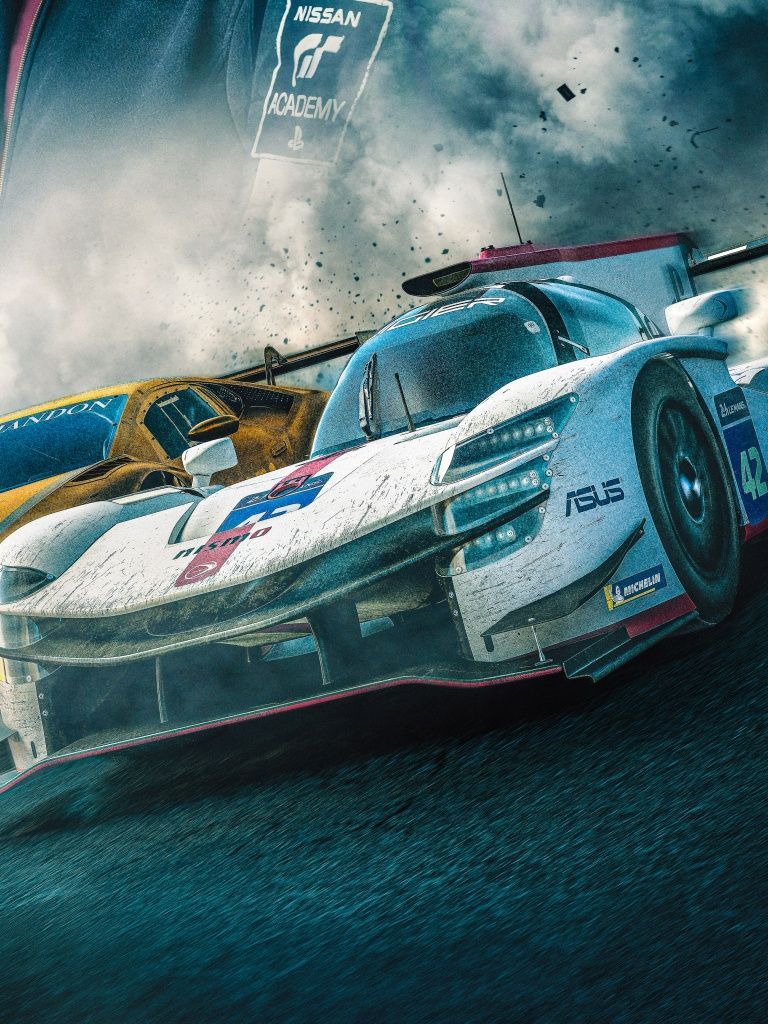 768x1024 Nissan Vision Gran Turismo Wallpaper 4K